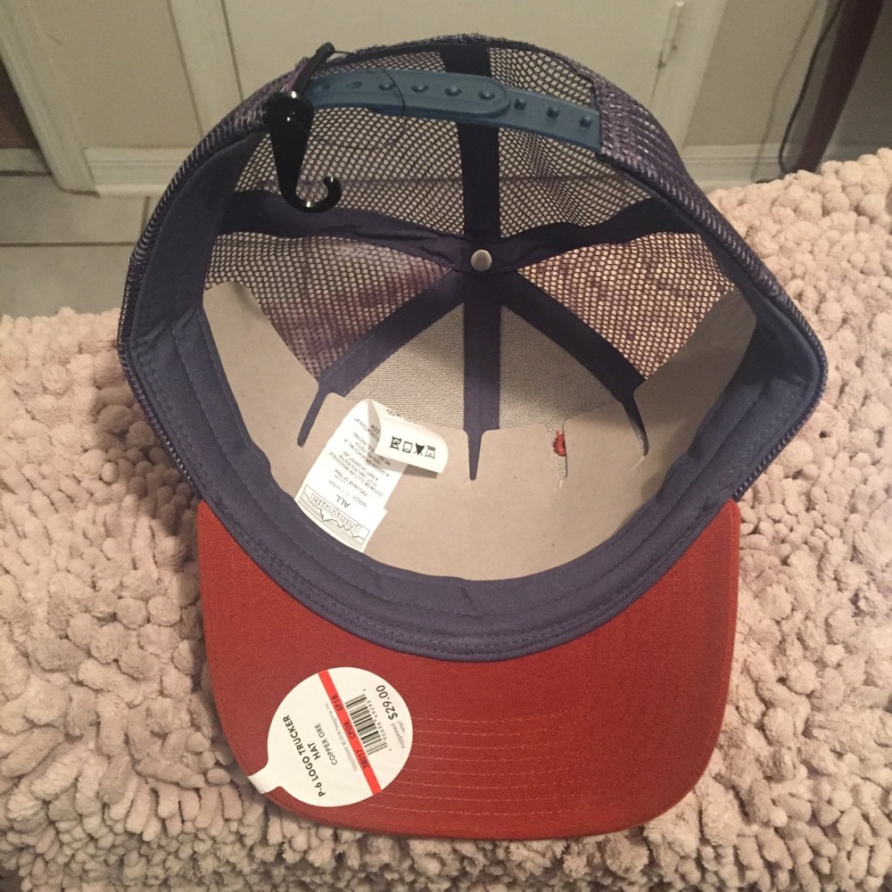 Patagonia mid crown p-6 logo trucker hat - Picture 4 of 5